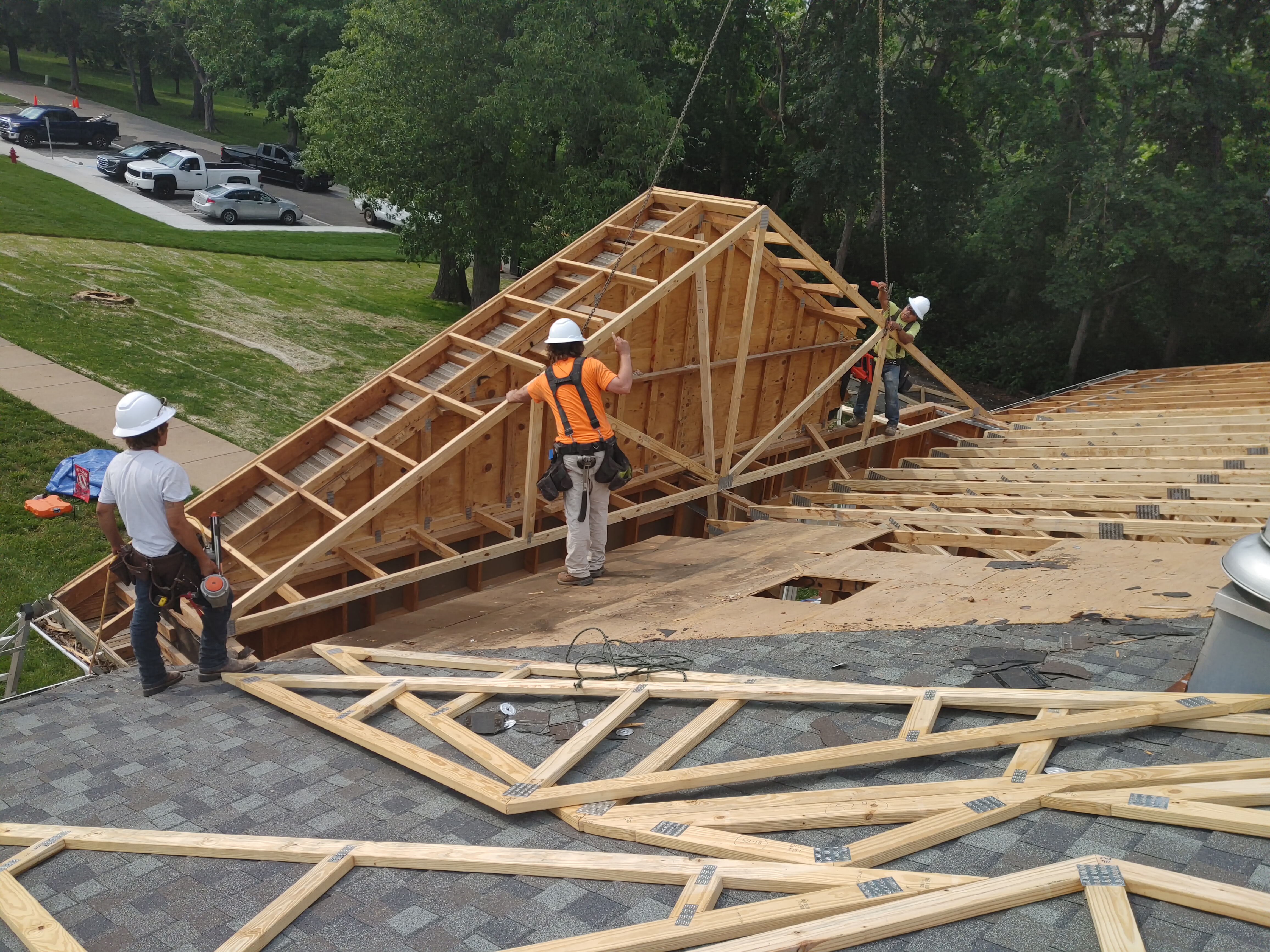 Commercial construction project