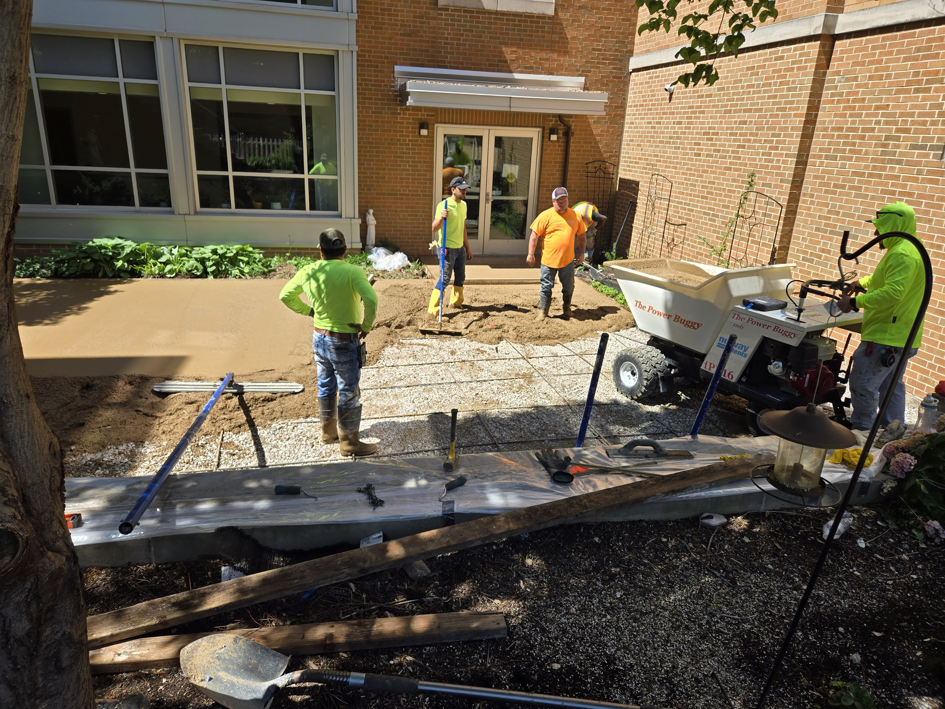 Commercial construction project