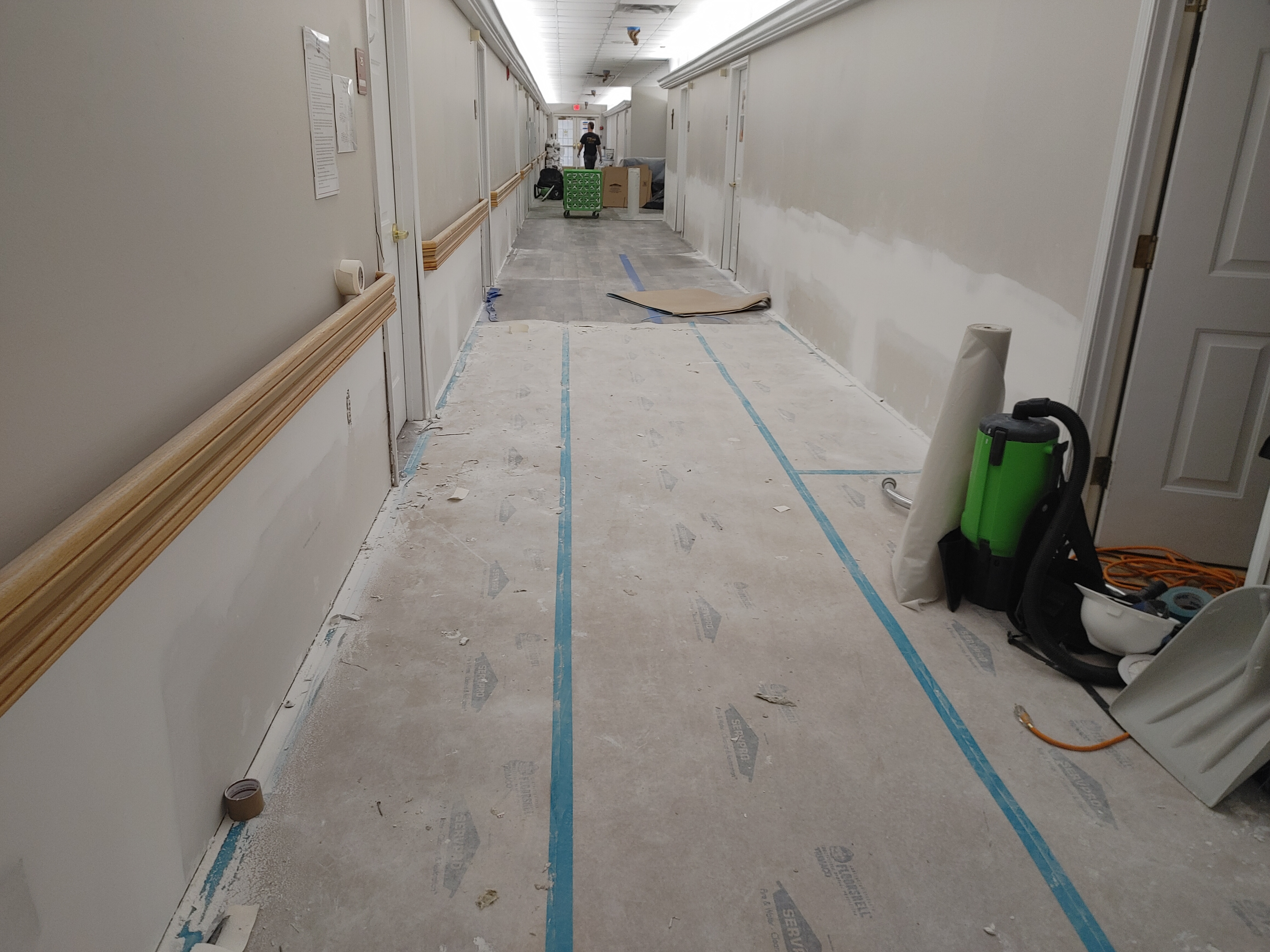 Commercial construction project