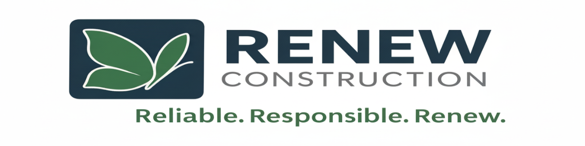 Renew STL Construction logo for residential and commercial contractor in St. Louis Missouri