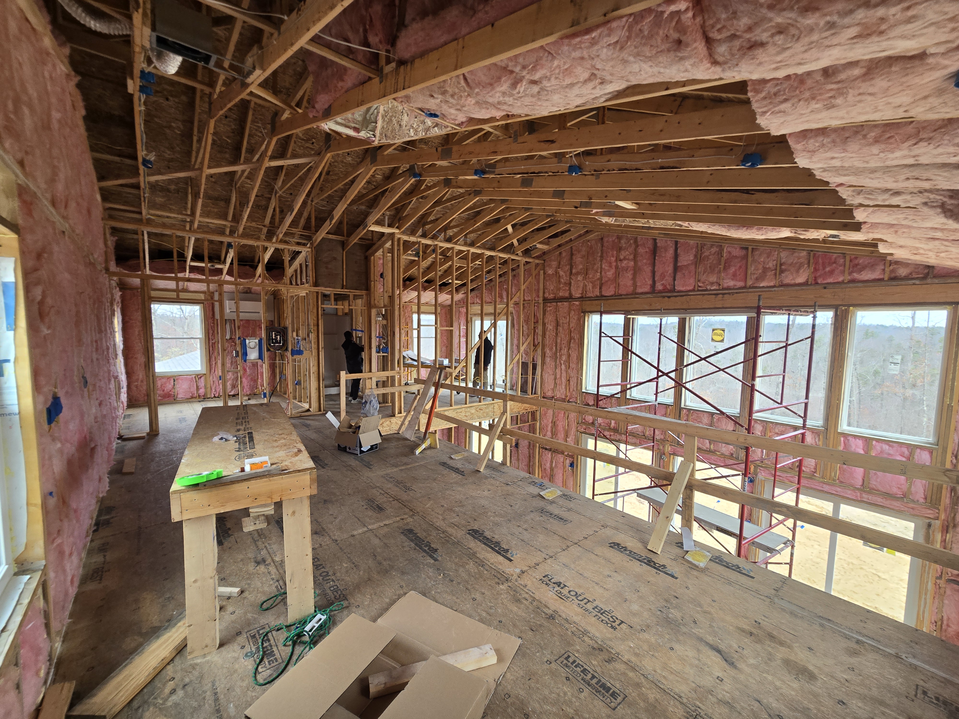 Residential construction project