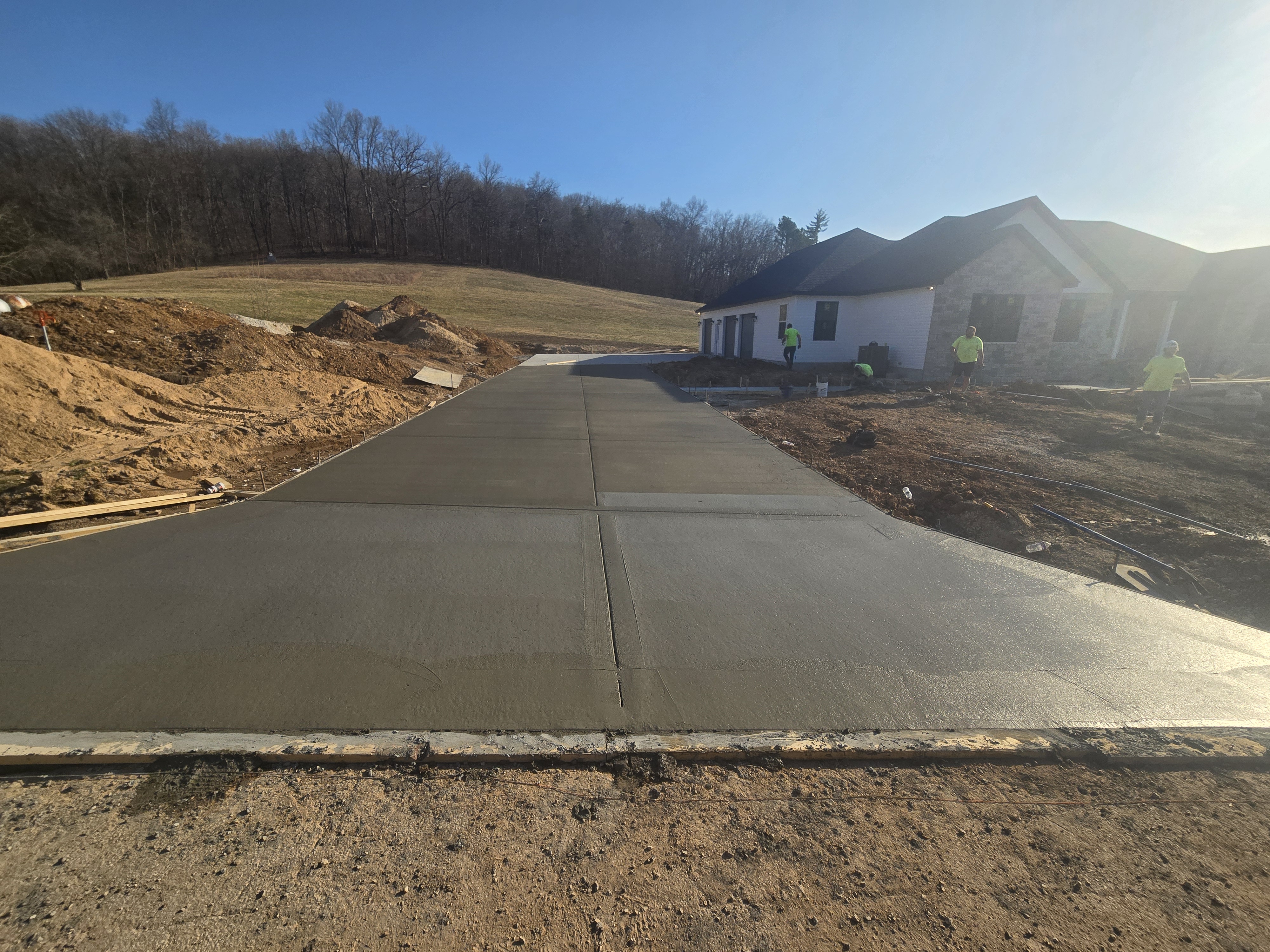 Residential construction project